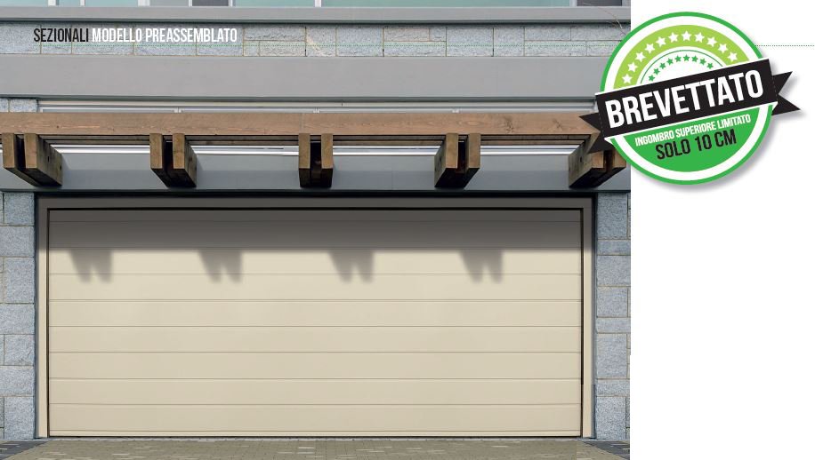 porta sezionale preassemblata Brescia