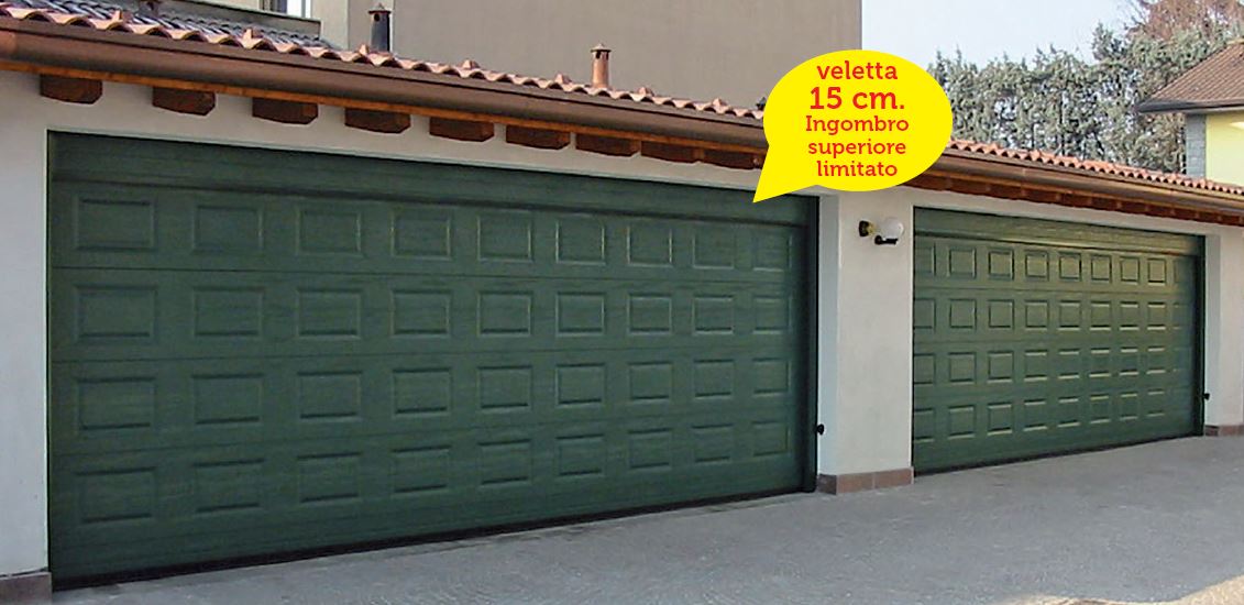 portone sezionale a Brescia modello classico